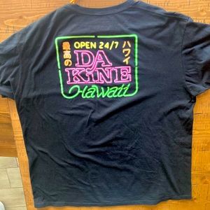 Excellent Condition Dakine Hawaii Neon Sign Tee